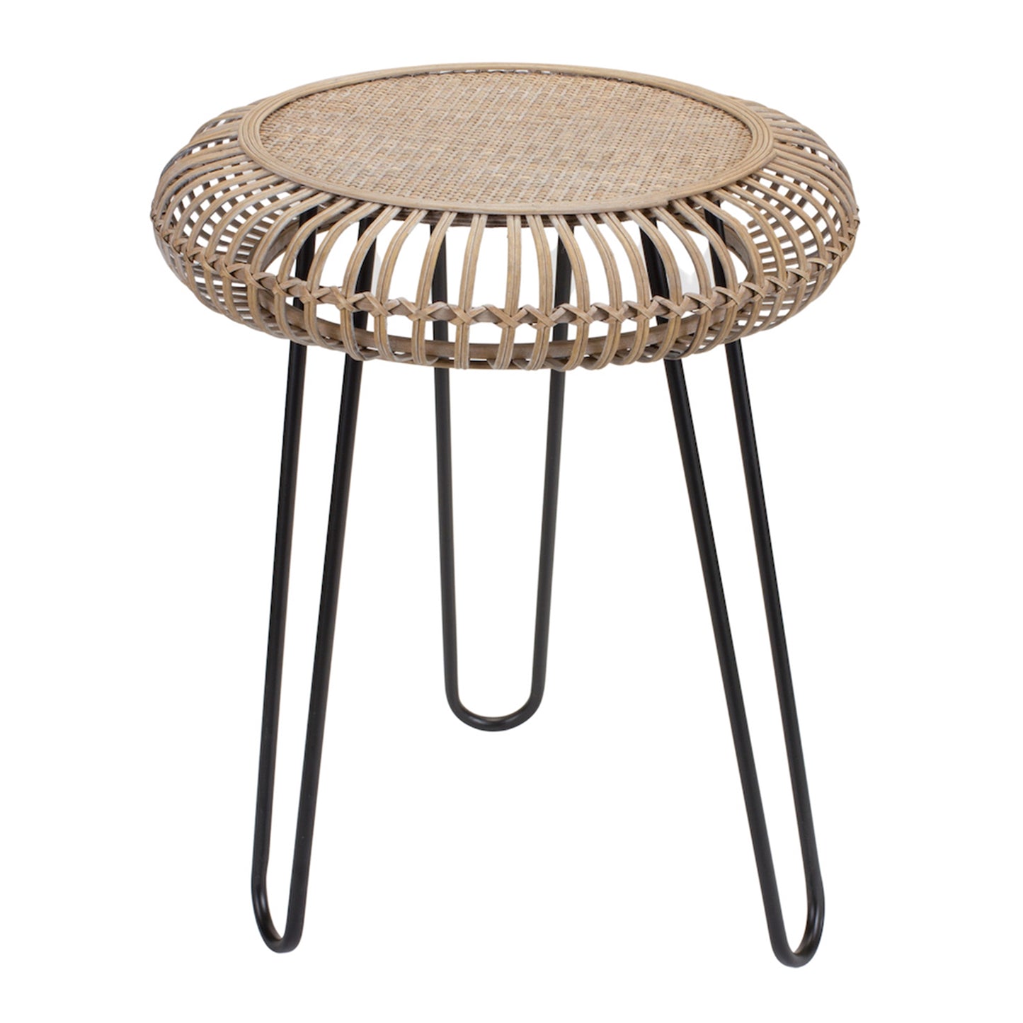 Rattan Side Table