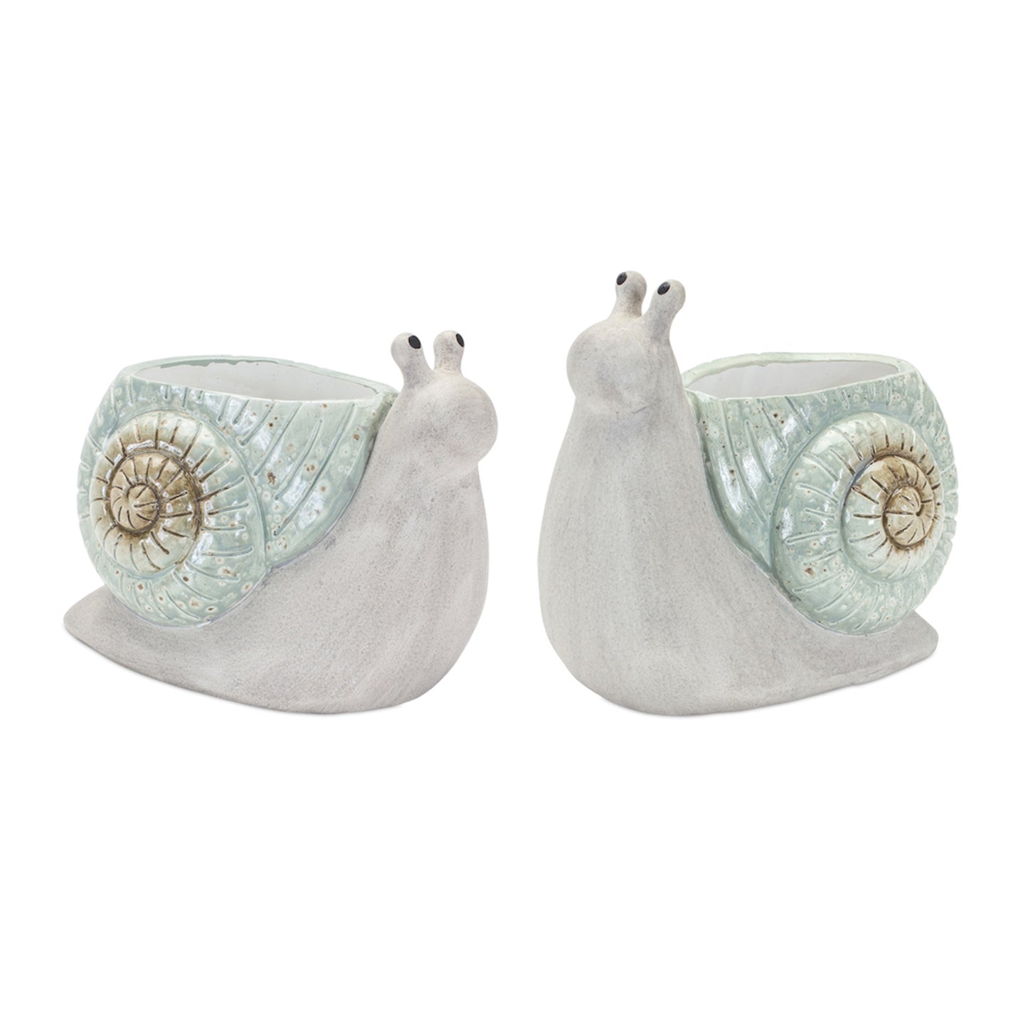 Coastal Snail Decor (Set of 2)