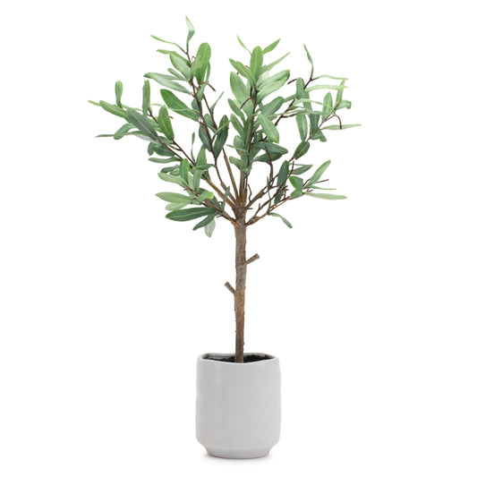 Artificial Potted Olive Tree